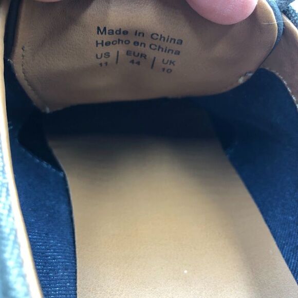 Aldo Gray Men's Textile Saddle Lace Up Oxford Shoes Size 11 Footwear Fashion - Picture 4 of 12